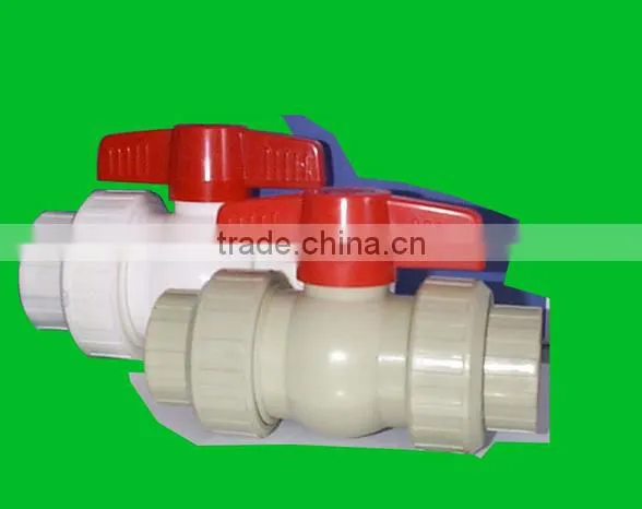 Low Price Hot Selling Plastic Ppr Double Union Ball Valve photo-2