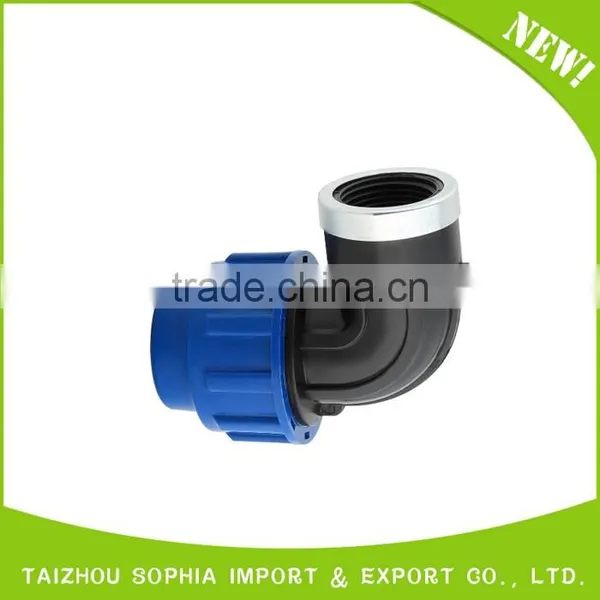 Top Supplier pp Compression Fittings Plastic Fluid Quick Pipe Reducing Tee photo-2
