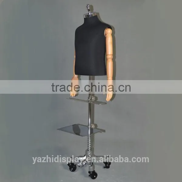 Fashion Tailor Kids Mannequin Dummy Wooden Arms for Display photo-2