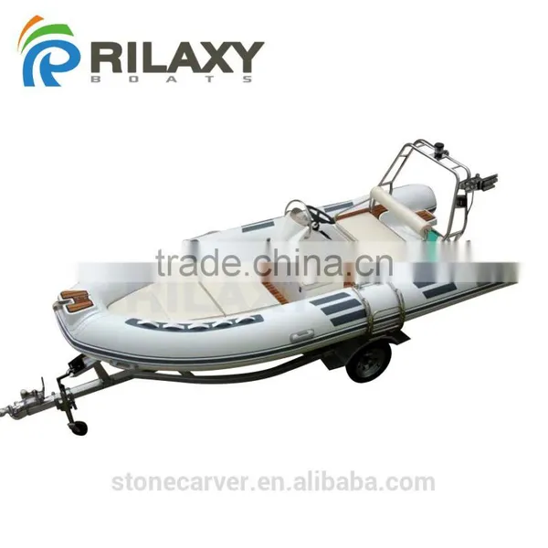 Rilaxy 4.8m 16ft RIB 480D Inflatable Boat, Rigid Inflatable Boat, Cheap Inflatable Boat for Sale photo-3