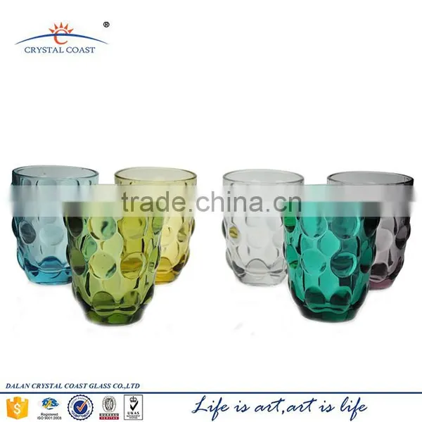 Wholesale Purple Cheap Bubble Glass Goblet for Gift photo-5