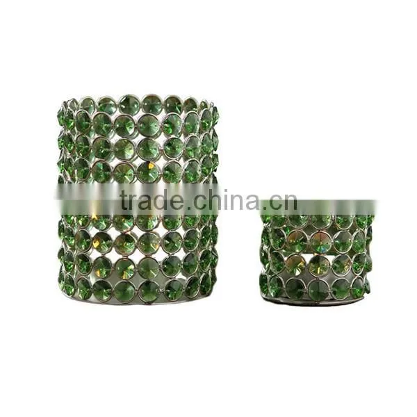 Gold Crystal Tea Light Holder,crystal Tea Light Votive,crystal Candle Holder for Wedding Table & Gift photo-5