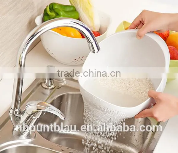 Kitchen Salad Fruit Innovative Plastic Bowl photo-3