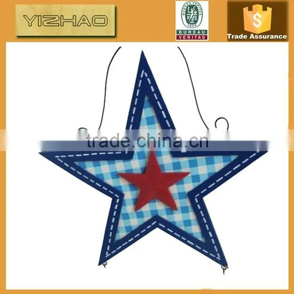 MDF Decoration Hanging Wooden Star YZ-WSS20122 photo-2