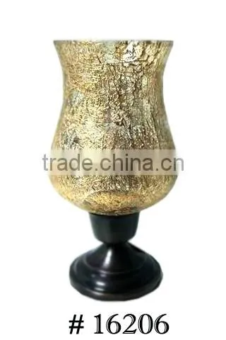 For Royal Wedding Decoration Brass Hurricane Candle Holder photo-5