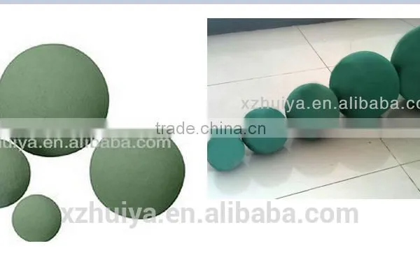 Oasis Aspac Wet Floral Foam Ball Spherical Floral Foam for Fresh Flower and Artifical Flower Decoration photo-6