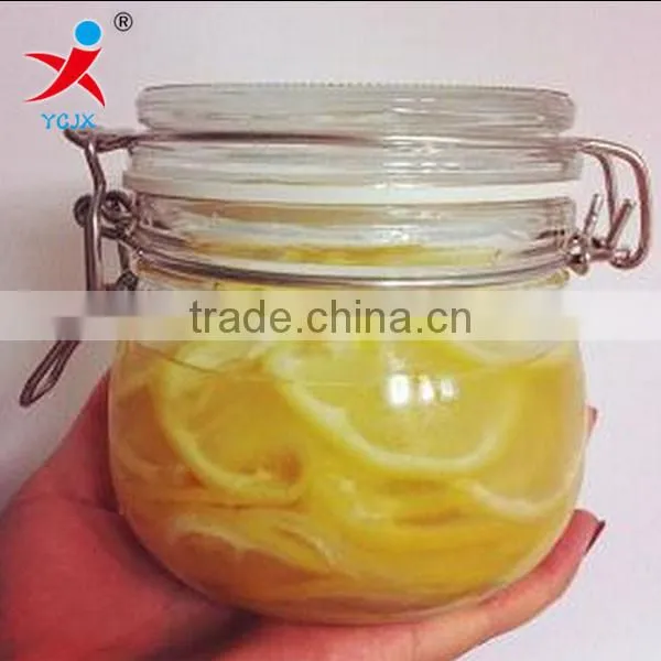Lead-free Thickening Glass Sealing Glass Bottle /glass Storage Jar Airtight Pot/with Cover photo-4