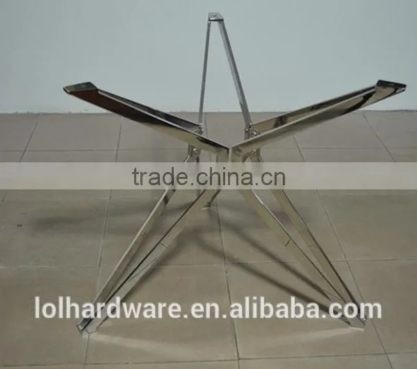 Stainless Steel Base Glass Coffee Table photo-3