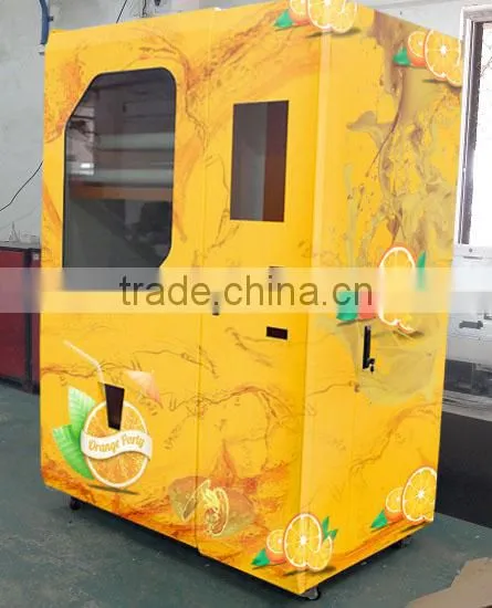 2016 New Design Customized Fresh Orange Juicer Vending Machine