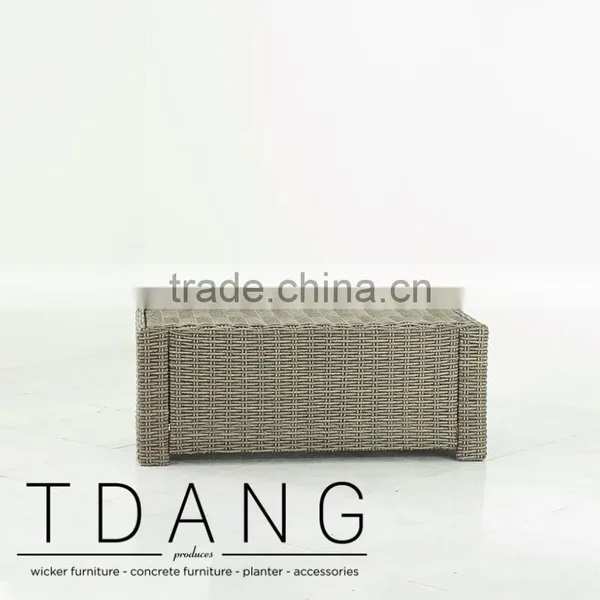 Palm Harbor K-D Wicker Table- Outdoor K-D Rattan Coffee Table photo-3