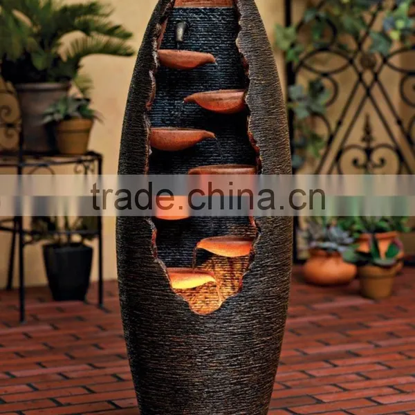 Seven Cascade Outdoor Water Fountain photo-3