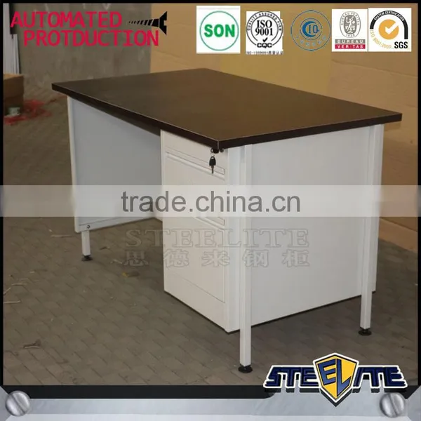 Wood Metal Mixed Material Modern Cheap Computer Desk Tables photo-3