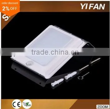 2016 New Coming Solar Motion Sensor Lights Steel Metel Material Rainproof Ourdoor Installation PIR Sesnor Light photo-4