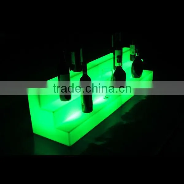 Back Bar Shelf/Roto Molded LED Wine Rack for Bar Furniture photo-6