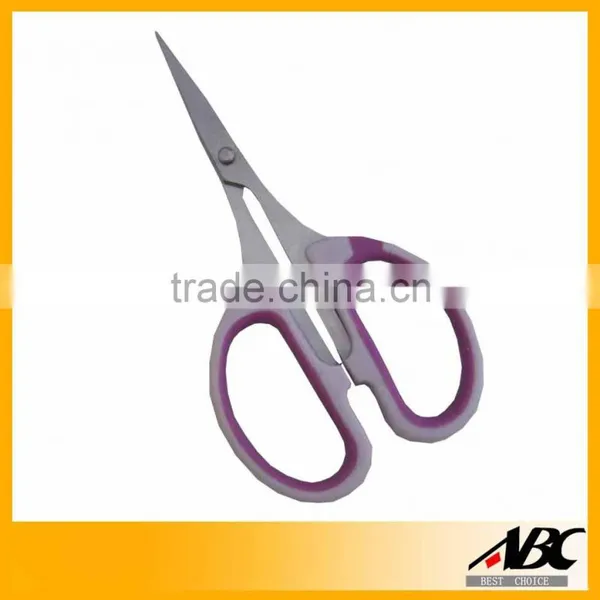 Hot-selling Plastic Handle Beauty Student Scissors photo-4