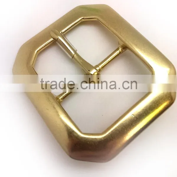 1-1/2" Solid Brass Center Bar Buckle With One Prong, Belt Buckle photo-4