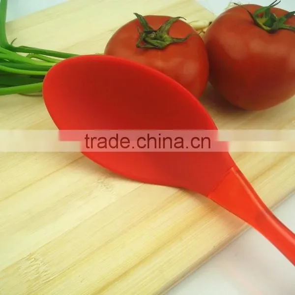 Nice Kitchen Cooking Utensil Silicone Mixing Spoon photo-3