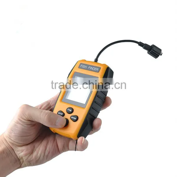 Hot Selling 100m Portable Digital Lcd Handle Wired Sonar Radar Fish Finder photo-5