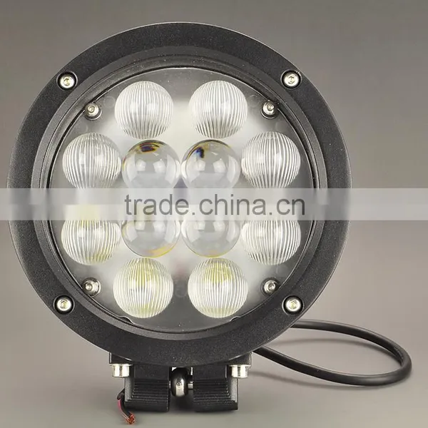 5100 Lumens 60 Watts 7inch C Ree LED Driving Lights 7 Round 12 LED HeadLamp 60W