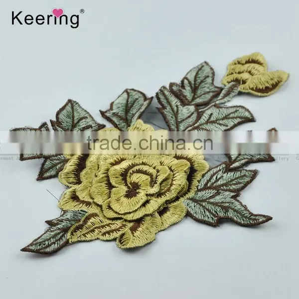 DIY Apparel Iron On Embroidery Patch Applique For Jeans Accessories photo-3