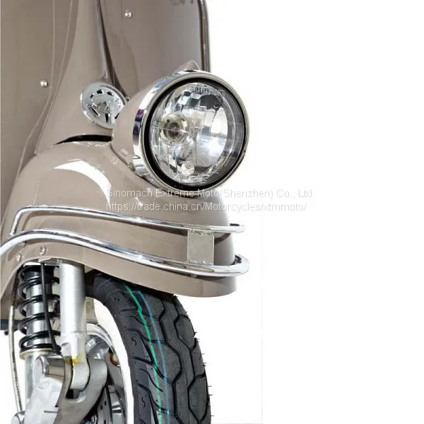 классический мопед на газу Vespa скутер photo-2