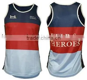 Sportswear Product Type ,sublimated Running Vest, Running Tank Top