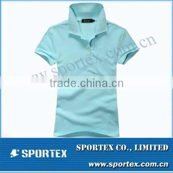 Ladies' Polo Shirt / Polo t Shirt for Ladies With 100% Cotton