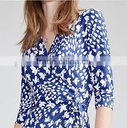 Z&M Women's 2017 New Fashion Dress Silk Dress Dress Dress photo-6