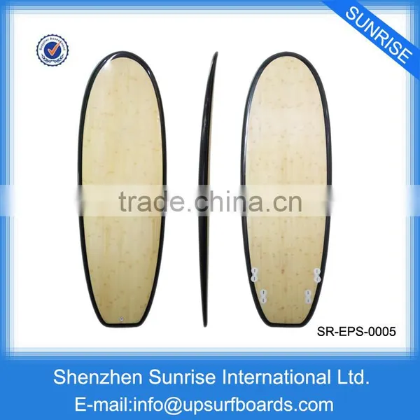 Epoxy Surfboard Carbon Rail Bamboo Surfboard Custom Shape Board photo-2