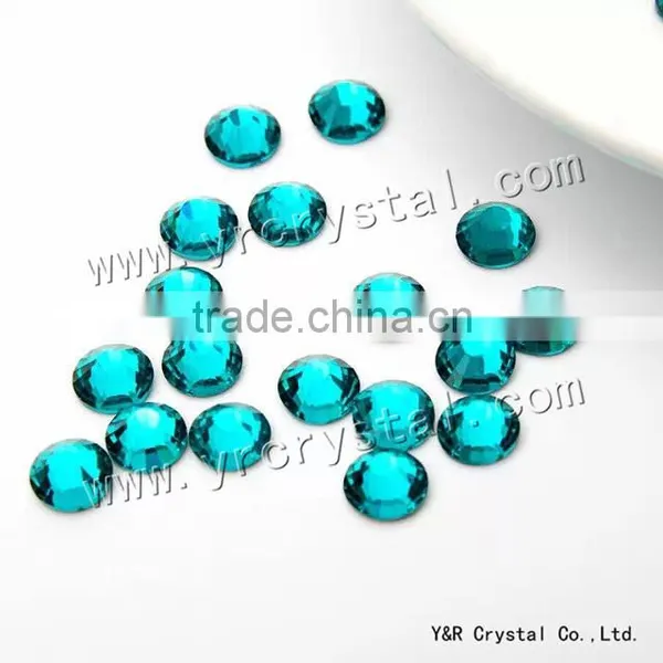 Strong Glue Hotfix Rhinestone Flat Back Round Hot Fix Rhinestone photo-5