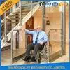 Wheelchair Hydraulic Platform Lift With Powder Coating Stainless Steel / Aluminum Alloy Material