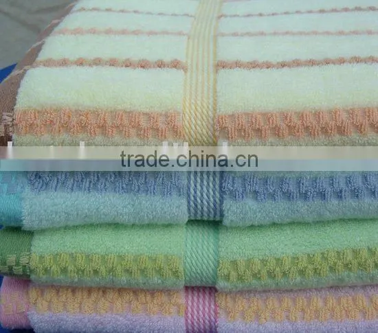 100% Cotton Solid Dobby Terry Towel Hotel Towel photo-2