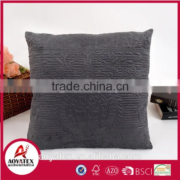 Top Quality Unique Polyester Quilted Microfiber Cushion, Whloesale Cheap Chair Cushion, Car Rest Cushion photo-3