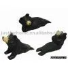 Wooden Carving,black Bear Door Stopper