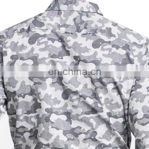 2016 Fashion Camouflage Men Casual Shirt in ShenZhen photo-5