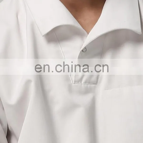 Assemble Line Long Sleeve v Neck Custom Comfortable Shirt Workwear photo-4