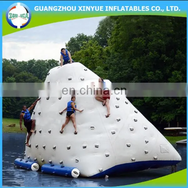 Hot Sale Kids Safty Inflatable Iceberg Inflatable Water Rock Climbing Wall photo-2