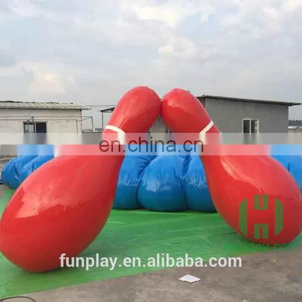 HI Wow !inflatable Bowling Ball Used Bowling Pins Inflatable Bowling for Sale photo-4