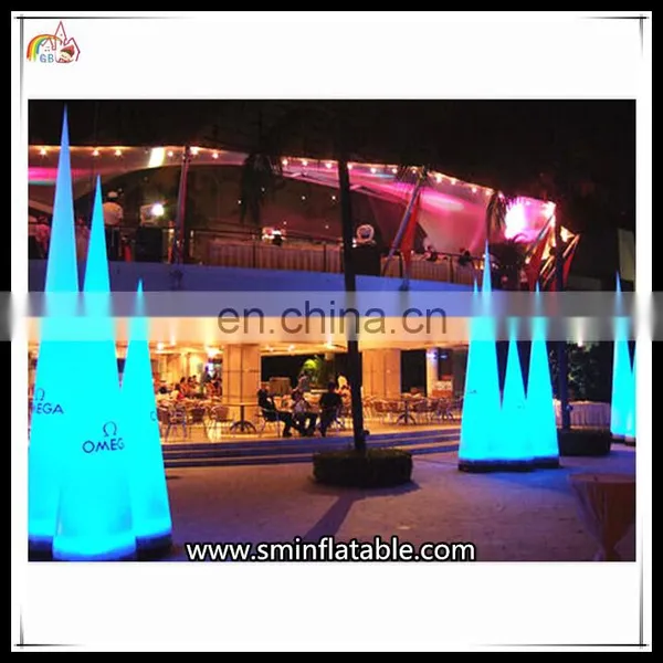 2016 New Product Inflatable Light Decoration Christmas Eye Catching Yard Lights Cones Decorate On Sale photo-5
