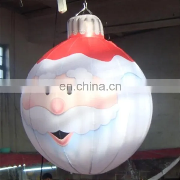 Customized Christmas Ballon With LED Light Inflatable for Christmas Decoration photo-2