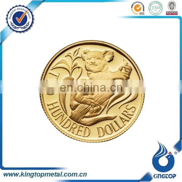 High Quality Custom Coin,metal Fake Gold Cion photo-5