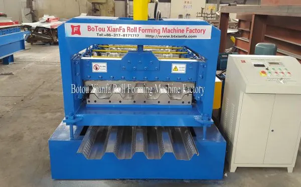 Floor Decking Sheet Roll Forming Machine photo-3