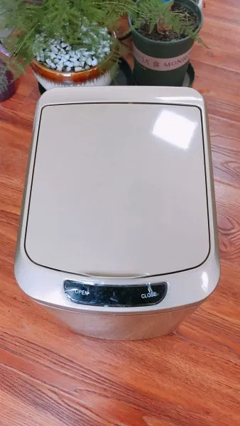 9L 12L Automatic Infrared Sensor Self Opening Home Use Plastic Stainless Steel Touchless Trash Can Sensor Waste Bin photo-3
