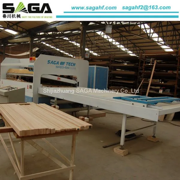 Edge Gluing Panel Press Finger Joint Machine For Sale From SAGA photo-2