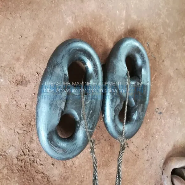 76mm Kenter Shackle LR NK CCS Cer in Stock photo-2