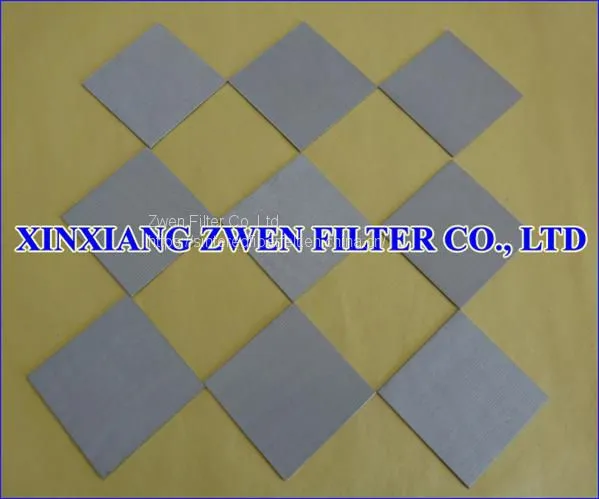 Sintered Metal Filter Plate