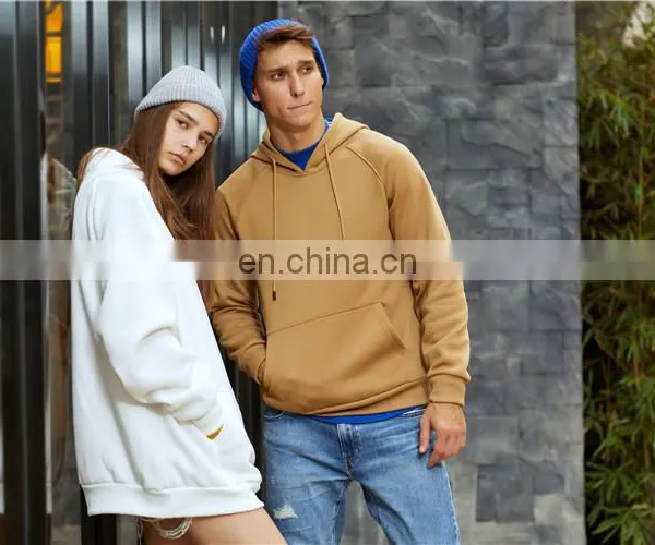 Wholesale Dropshipping Custom Logo Men Basic Plain Blank Raglan Seam Oversized Pullover Sweatshirt&hoodies photo-6