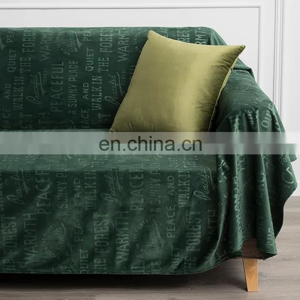Wholesales Reversible Sofa Furniture Protector Grey Colors Soft Plush Couch Cover photo-3