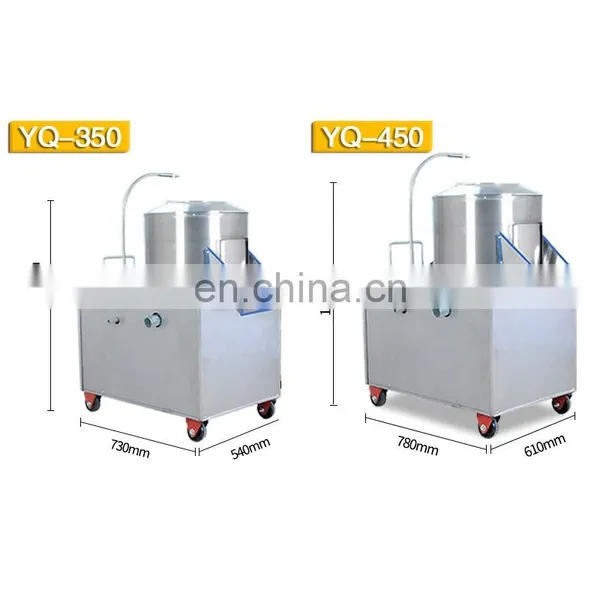 Small Capacity Carrot Peeler / Hot Sale Commercial Industrial Stainless Steel Electric Potato Peeling Machine photo-3