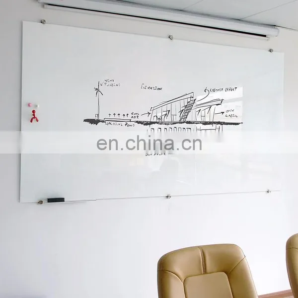 Customized Standard Size Classroom Writing Glass White Board photo-2